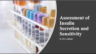 Assessment of Insulin secretion and insulin resistance
