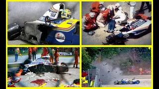 O acidente que causou a morte de Ayrton Senna
