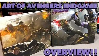 Marvel's Avengers: Endgame:  The Art of the Movie Overview!