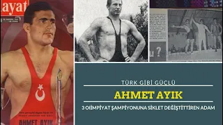 3 Olimpiyat Şampiyonu Rus Güreşçiye Siklet Değiştittiren Pehlivan : Ahmet AYIK