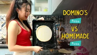 Domino's Pizza Vs Homemade Pizza | Ok Tested