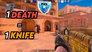 STANDOFF 2 | Full Competitive Match Gameplay - 1 Death 1 Knife | 0.28.2