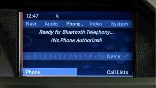 How to Pair Your Bluetooth Phone to Your 2011 Mercedes-Benz