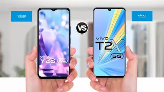 ViVO Y28 5G Vs ViVO T2x 5G