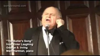 George S. Irving sings "The Butler's Song"