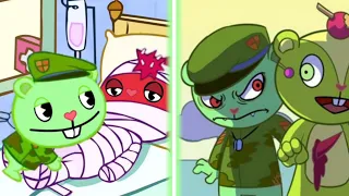 FLIPPY X FLAKY COMICS AND #SHORTS HAPPY TREE FRIENDS