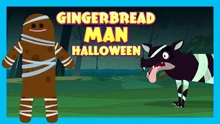 HALLOWEEN STORIES- GINGERBREAD MAN | Gingerbread Man In Halloween Celebration Story|Kids Hut Stories