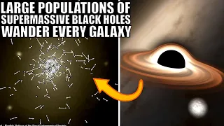 Wandering Supermassive Black Holes Are Hidden All Over The Galaxy