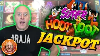 $60 BET JACKPOT! ✦ SUPER HOOT LOOT WIN! 🎰| The Big Jackpot