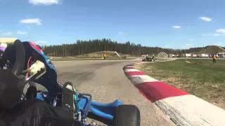 Latvian and Baltic Kart Championship Stage 1 (Rotax Max) Prefinal