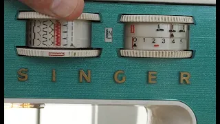 Singer 700 Series Sewing Machine - Basics - Part 1