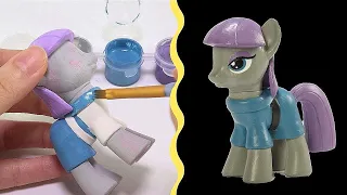 CUSTOM My Little Pony MAUD PIE Tutorial MLP Toy DIY | SweetTreatsPonies