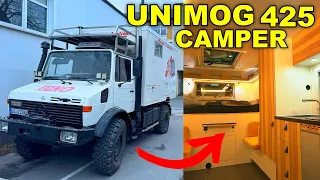 MESSE HIGHLIGHT - DIESER AUSBAU TOPPT ALLES - UNIMOG 425 EXPEDITIONSMOBIL