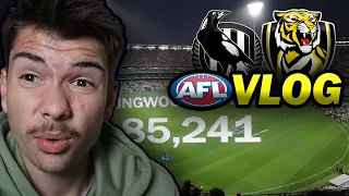 PIES GO 3-0 INFRONT OF 85K AT THE G(AFL VLOG)Collingwood vs Richmond 2023