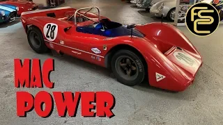 [ENG SUB ]1968 McLaren M6B Can-Am presentation | START-UP and REVS