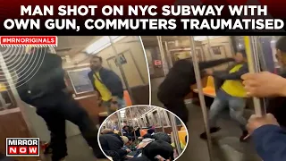 Brooklyn Subway Shooting | 36-Year-Old Man Shot by Own Gun Amid Alleged Train Dispute | World News