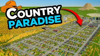 Building a PERFECT Country Town in Cities Skylines 2!?