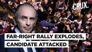 French Presidential Candidate Zemmour Known For Anti-Migrant & Anti-Islam Views Attacked In Rally