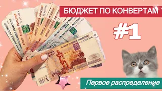 #1 Распределение денег по конвертам  | Система денежных конвертов