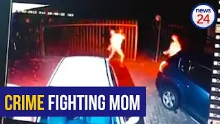 WATCH: Woman wards off hijackers with baby on her hip