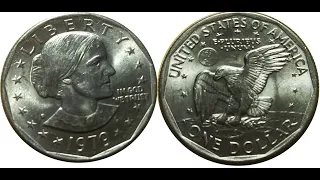 1979 Susan B. Anthony Dollar Coin