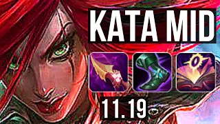 KATARINA vs VEX (MID) | 14/0/5, Legendary, 400+ games, 800K mastery | EUW Diamond | v11.19