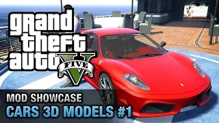 GTA 5 Car Mods #1 - Ferrari F430, Lamborghini Aventador, Bugatti Police and More