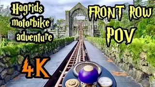 FRONT ROW POV Hagrids Magical Creatures Motorbike Adventure 4K