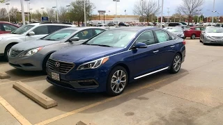 2015 Hyundai Sonata Sport 2.0T Limited (Start Up, In Depth Tour, and Review)