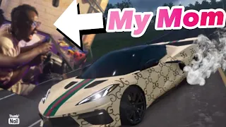 I let my mom try my Logitech G29🤣(The Crew 2) (100 Subscriber Special!)