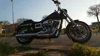 HD Dyna Low Rider 103 Vance & Hines Pro Pipe Exhaust Sound Harley-Davidson