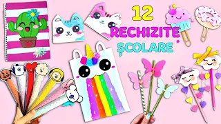 12 DIY – IDEI DE RECHIZITE ȘCOLARE PE CARE LE VEI ADORA – HACK-URI ȘCOLARE