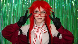 МАКИЯЖ/ГРИМ ГРЕЛЛЯ САТКЛИФФА | GRELL SUTCLIFF COSPLAY MAKEUP