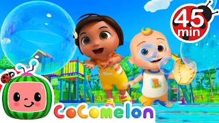 Bubble Race | Nina's ABCs  | CoComelon Songs for Kids & Nursery Rhymes
