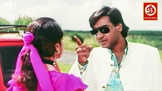 अजय देवगन ने रवीना टंडन को सबके सामने कर दिया बेइज्जती - अजय देवगन एक्शन सीन्स - गैर मूवी #Ajaydevgn