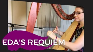 Eda's Requiem from the Owl House on harp