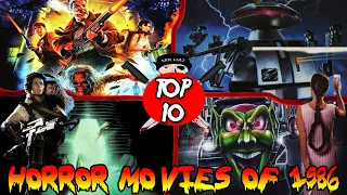 Top 10 Favorite Horror Movies of 1986!