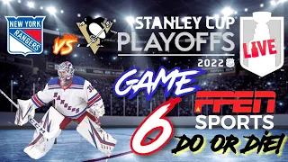 🔴LIVE: RANGERS vs Penguins NHL Playoffs Round 1 Game 6