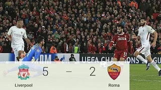 Champions League 👉 Liverpool 5 - 2 Roma✔