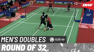 YONEX SUNRISE India Open 2023 | Ahsan/Setiawan (INA) [4] vs. Liang/Wang (CHN) | R32