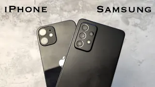 Samsung A52 vs iPhone 12 mini сравнение камер и возможностей