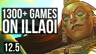 ILLAOI vs AKALI (TOP) | Rank 1 Illaoi, 2.9M mastery, 7 solo kills, Legendary | NA Challenger | 12.5