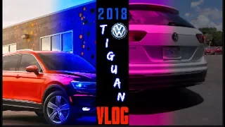 New 2018 Volkswagen Tiguan SEL Premium - CAR VLOG / Review | New LED Lighting Feature!!! Plus More