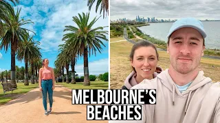 Exploring Melbournes Beaches | St Kilda and Brighton Beach | Melbourne Australia Vlog