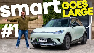 FIRST RIDE: New smart #1 electric. Will smart hit the big time with its funky family five-seater EV?
