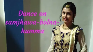 Samjhawan | Bolna | Humma - Kathak Bollywood  dance- fusion - POULAMI BASU