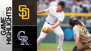 Padres vs. Rockies Game Highlights (6/11/23) | MLB Highlights