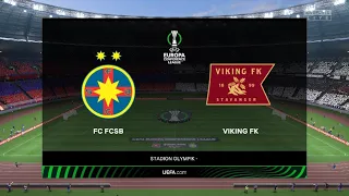 FCSB vs Viking FK | UEFA Europa Conference League 18 August 2022 Full Match | PS5