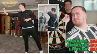 Harry Maguire and Luke Littler Celebrate Youngest Premier League Darts Champion  Harry Mag