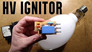High voltage sodium/halide ignitor teardown